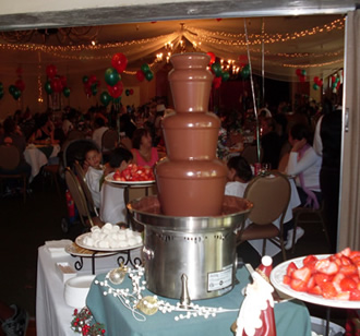 Chocolate Fountain Rental Los Angeles, CA